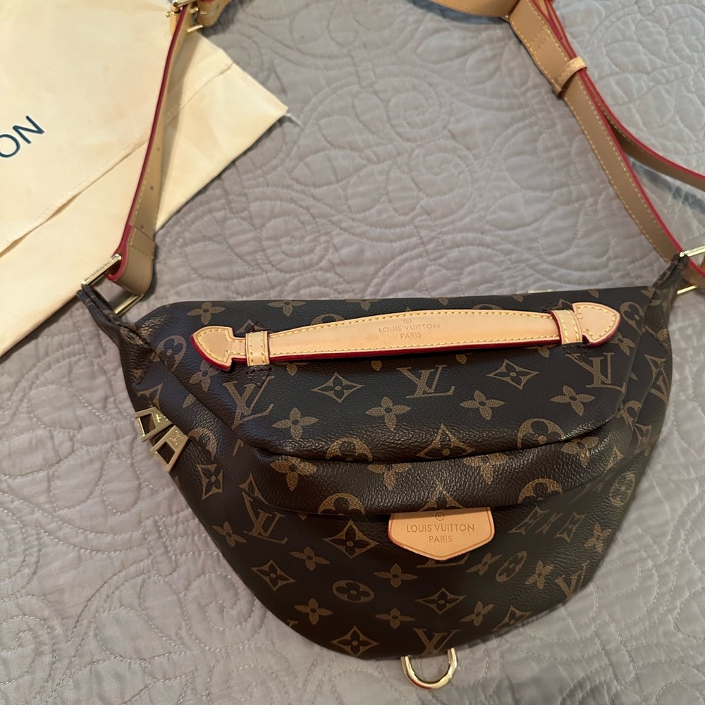 Brown Fanny Pack Bum bag Monogram